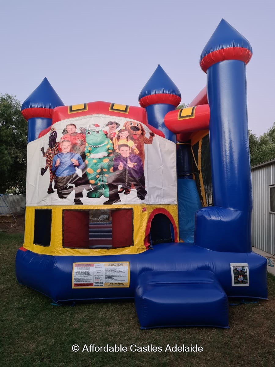 Backyard 4in1 Castle 5.5 x 4.5 meters with Slide Best Jumping Castle